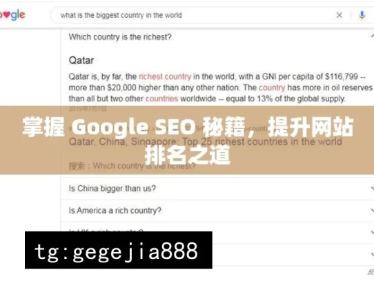 掌握 Google SEO 秘籍，提升网站排名之道，掌握 Google SEO 秘籍 提升网站排名