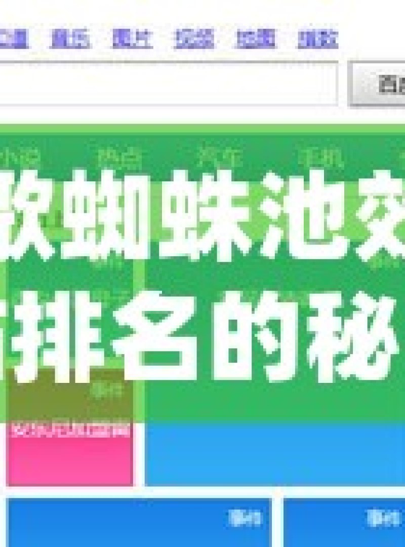 探索谷歌蜘蛛池效果，提升网站排名的秘密武器 - 