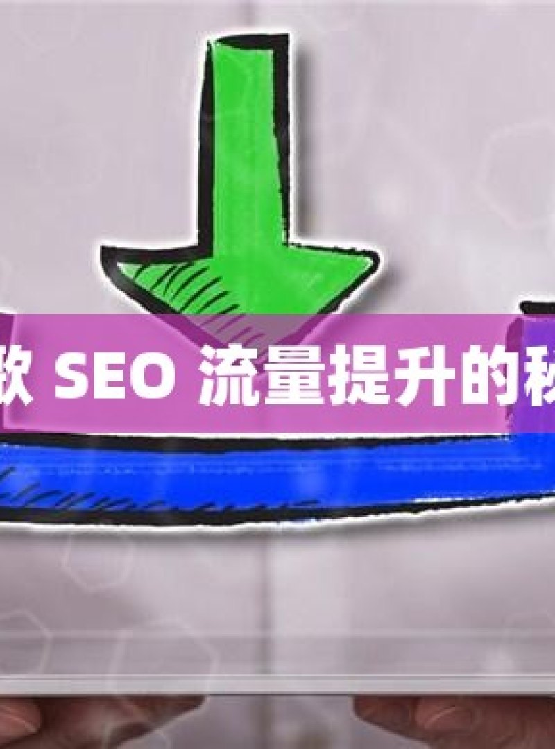 解锁谷歌 SEO 流量提升的秘密武器