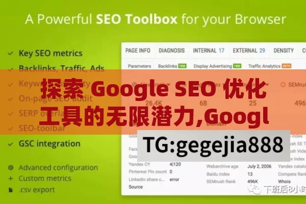 探索 Google SEO 优化工具的无限潜力,Google SEO优化工具，提升网站排名的必备利器